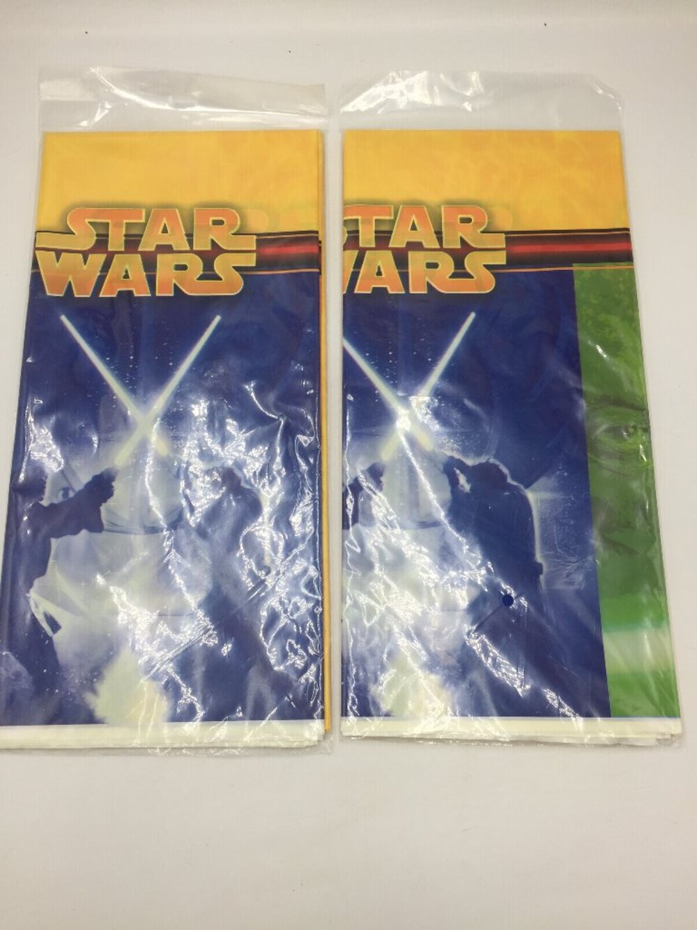 2 Pks Star Wars Table Cover Party Express Hallmark,54 x 102" Each,Sealed Plastic
